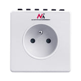 Temporizador digital programável Schuko 3600W máx. 156 programas Maclean Energy MCE30
