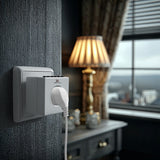 Temporizador digital programável Schuko 3600W máx. 156 programas Maclean Energy MCE30