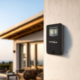Estação meteorológica com tela LCD de sensor externo e fases da lua WIFI