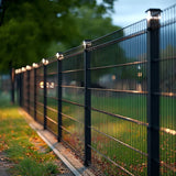 Lámpara solar para poste de valla LED 80 x 80 mm GreenBlue GB127