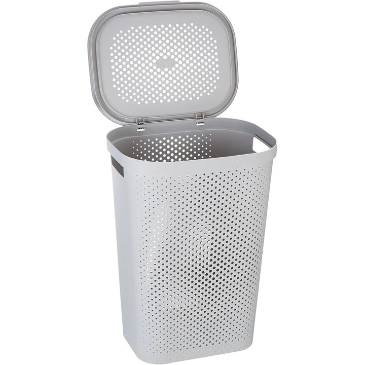 Cesto para la ropa Curver Infinity 60L gris 231008