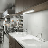 Lámpara fluorescente para cocina para el armario de cocina 9 LED SWD con 120 grados PIR Detector de movimiento 360 ° de rotación Maclean MCE166