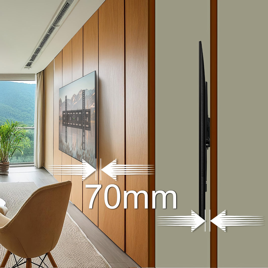 Suporte TV Maclean MC-778 26-65" até 45 kg preto
