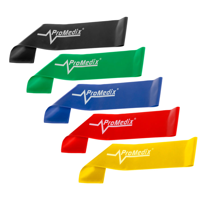 Resistencia, Kit de 5 Bandas Elasticas Fitness, de 4 ...