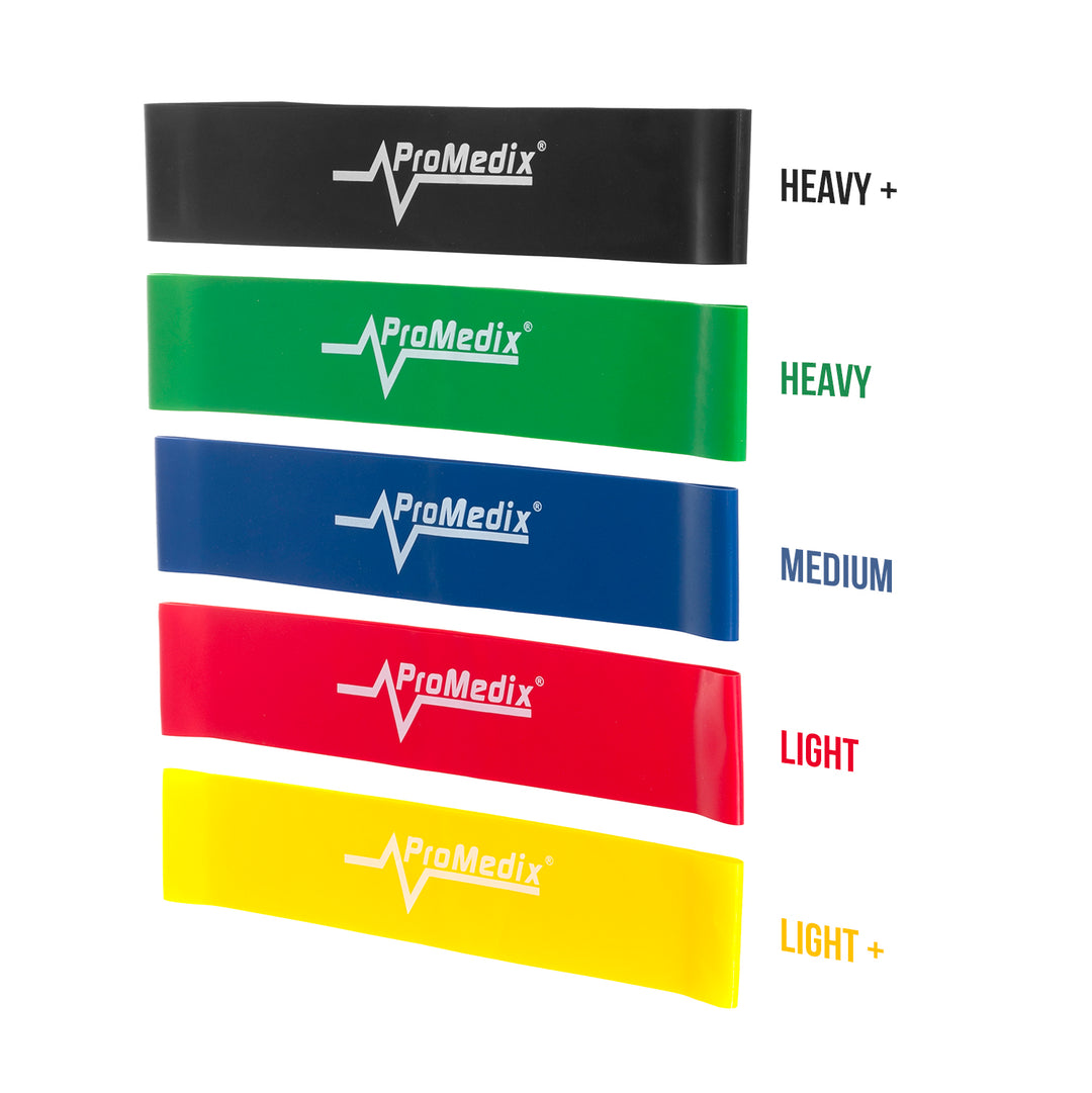 Resistencia, Kit de 5 Bandas Elasticas Fitness, de 4 ...