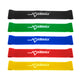 Resistencia, Kit de 5 Bandas Elasticas Fitness, de 4 ...