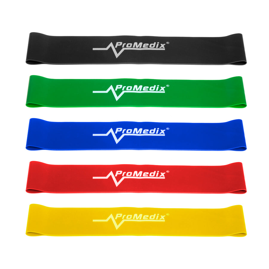 Resistencia, Kit de 5 Bandas Elasticas Fitness, de 4 ...