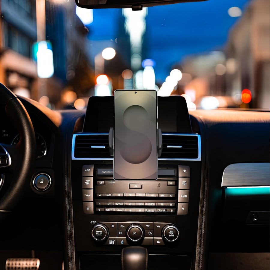 Soporte universal para móviles con fácil instalación en la ranura CD en casi todos los automóviles