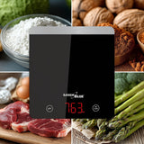 Escala de tara LED LCD fina e fina, 1g-5kg