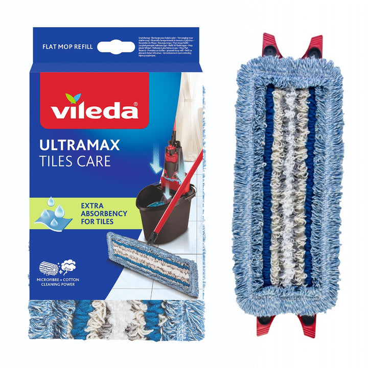 Substituição, inserção de microfibra para esfregão de microfibra Vileda Ultramax Ultramat