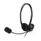 Eminent EM3563 Auriculares con micrófono, Control de volumen y toma de 3,5 mm