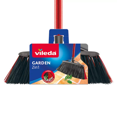 Vassoura e cabo de jardim 2 em 1 Vileda