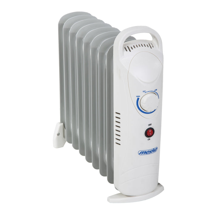 Calentador de aceite Mesko, 9 aletas, 1000W, control de temperatura, gris, MS 7805