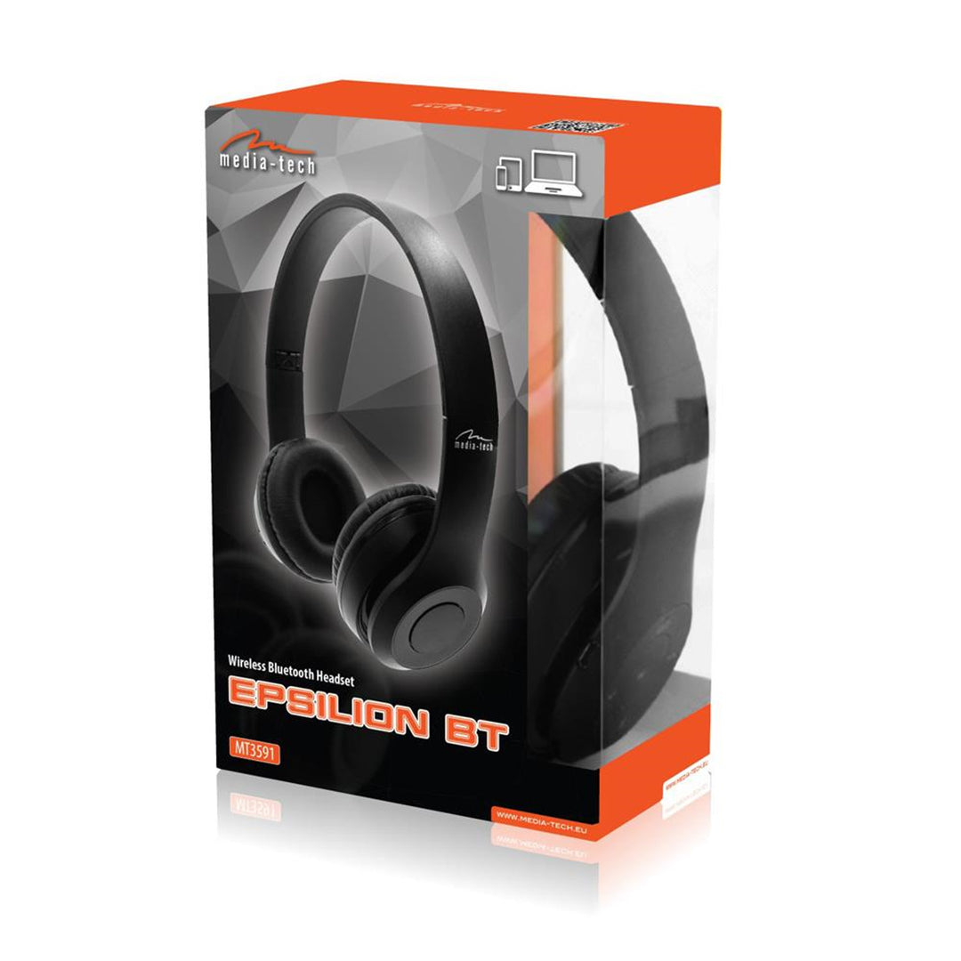 Auriculares inalámbricos Media-Tech, Bluetooth 5.1, radio FM, MT3591