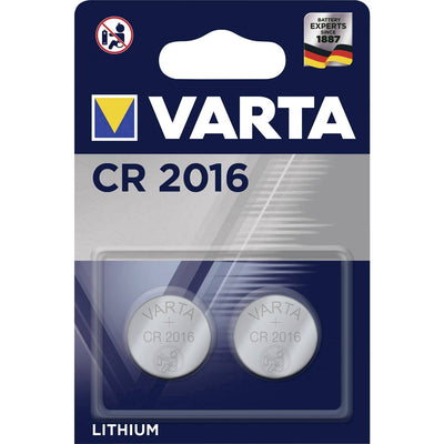 2x batería de litio Varta CR2016 CR 2016, de alta calidad