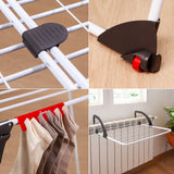 Secador de ropa Vileda Premium 2 en 1 con cerradura lateral