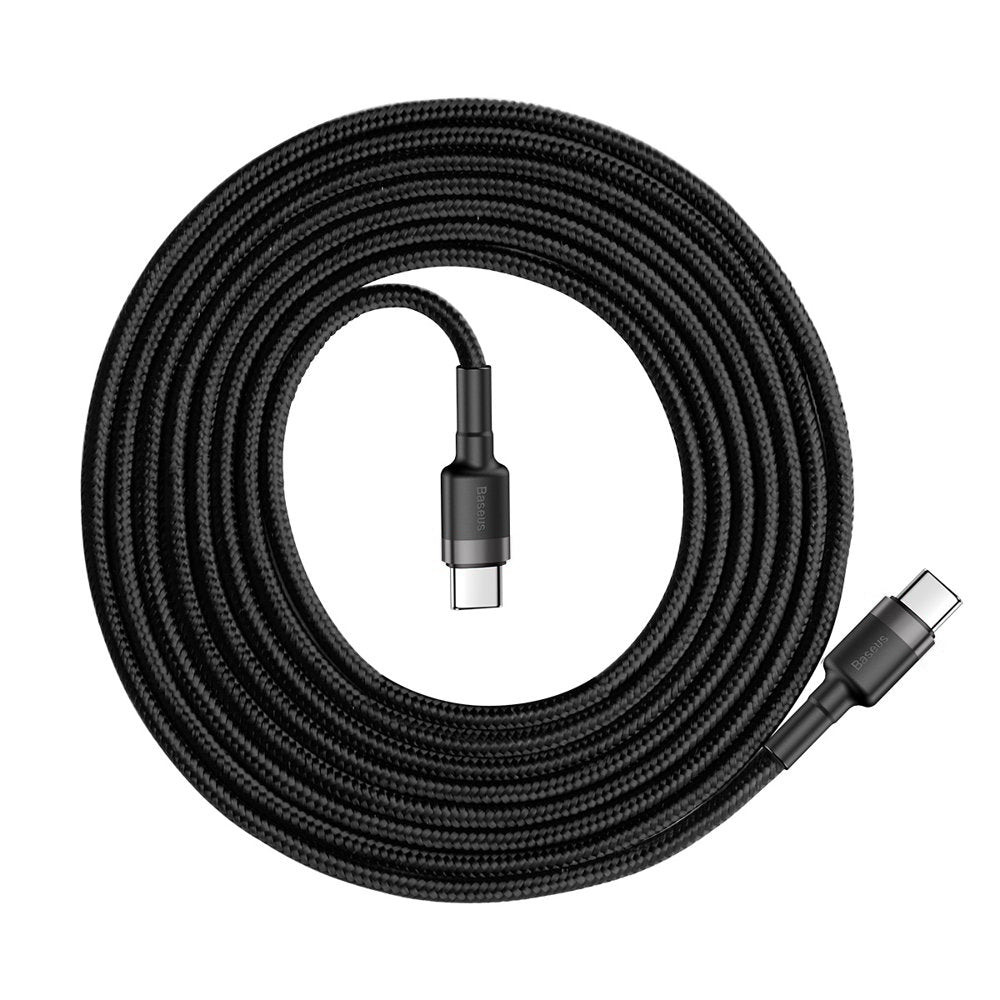 Cable USB tipo C 1m carga flash PD 60W 20V 3A QC3.0 BASEUS Serie Cafule