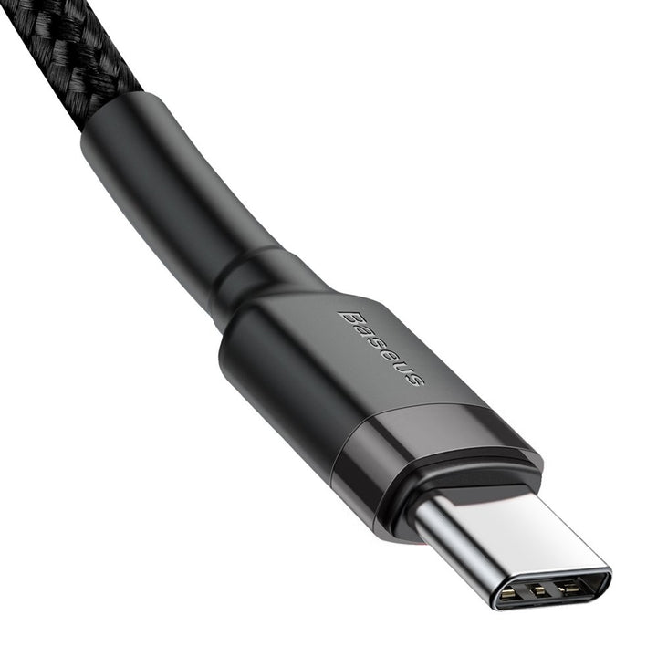 Cable USB tipo C 1m carga flash PD 60W 20V 3A QC3.0 BASEUS Serie Cafule