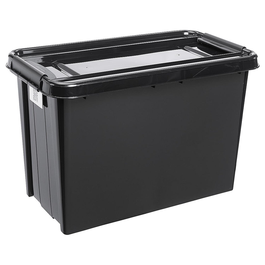 Contenedor con tapa PlastTeam ProBox Recycle QR 70L