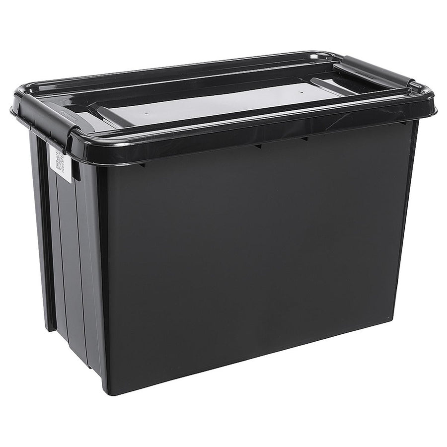 Contenedor con tapa PlastTeam ProBox Recycle QR 70L