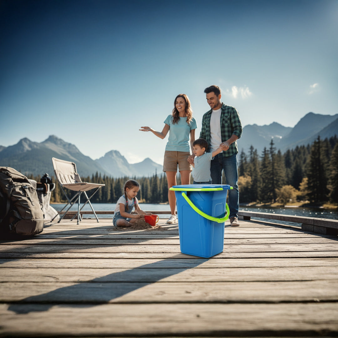 Inodoro portatil para acampanada viaje disponible en 5 variantes de muestra de color GreenBlue GB320