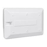 Lâmpada LED com número de casa e sensor crepuscular 950lm 12W IP65 resistente à radiação solar (à prova de UV) Maclean Energy MCE292 Wbranco