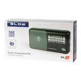 Radio analógica portátil AM / FM RA4 Blow 2x R20 batería