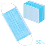Máscara desechable FFP2 juego de 50 piezas de máscaras para protección personal azul Promedix PR-205