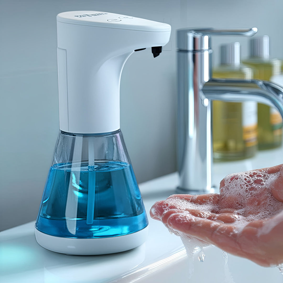 Dispensador de sabonete automático touchless com sensor infravermelho para higiene e desinfecção segura das mãos Promedix PR-530