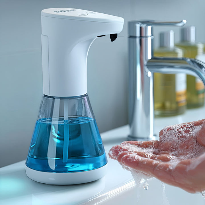 Dispensador de sabonete automático touchless com sensor infravermelho para higiene e desinfecção segura das mãos Promedix PR-530