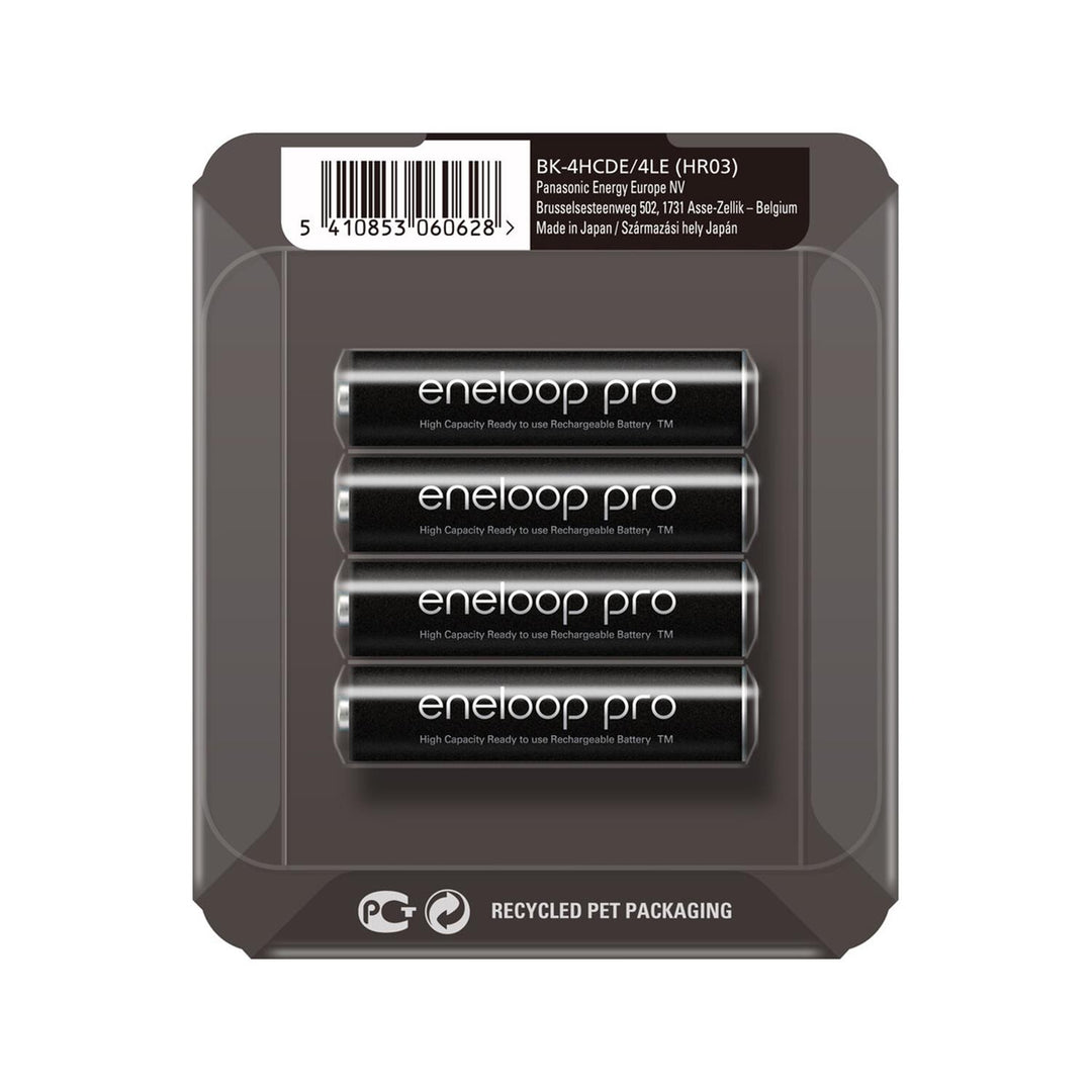 Batería r-03 min 930mAh Panasonic eneloop Pro negra
