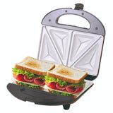 Tostadora de sándwiches Camry, capa cerámica antiadherente, potencia máxima 850 W, CR 3018