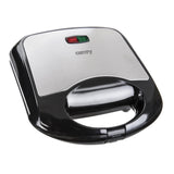 Tostadora de sándwiches Camry, capa cerámica antiadherente, potencia máxima 850 W, CR 3018