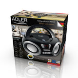 Coluna de som CD-MP3, USB, rádio Adler AD 1181