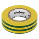 Fita isolante adesiva REBEL (0,13 mm x 19 mm x 20 jardas) amarelo-esverdeado