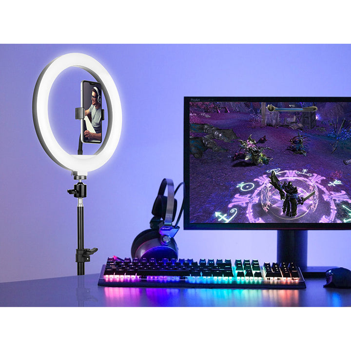 Tracer Ring Light 30cm com tripé de 210cm
