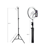 Tracer Ring Light 30cm com tripé de 210cm
