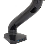 SOPORTE DE MONTAJE DE ESCRITORIO PARA MONITOR LCD LED USB 3.0 10-32 "Art L-17GD