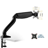 SOPORTE DE MONTAJE DE ESCRITORIO PARA MONITOR LCD LED USB 3.0 10-32 "Art L-17GD