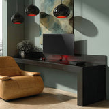 Soporte para monitor gaming NanoRS, altura ajustable, LED RGB, 32-55", VESA máximo 400x400, máximo 40 kg, RS167