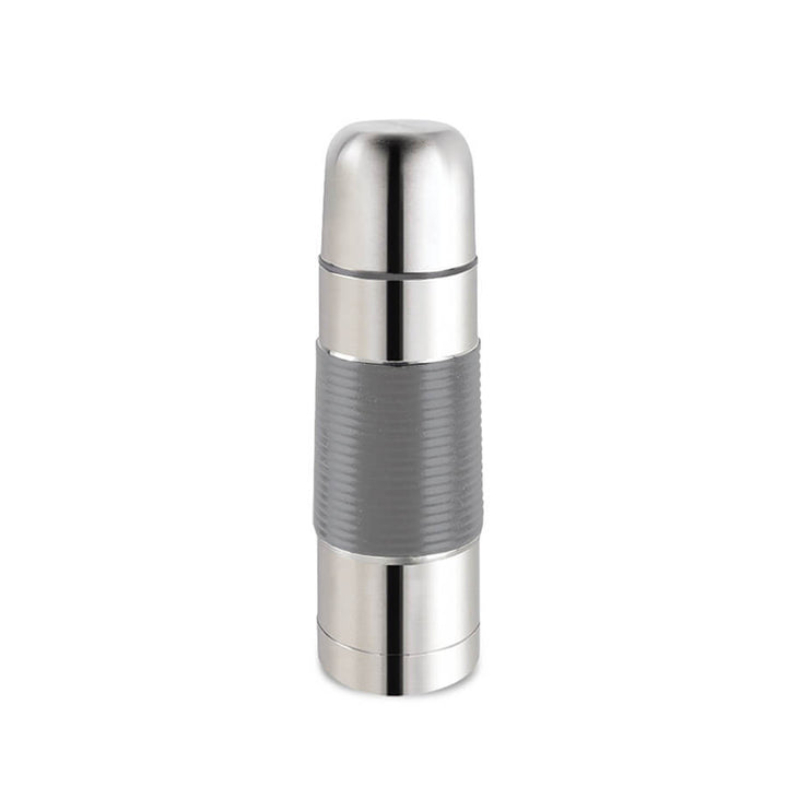 Garrafa térmica de aço inoxidável com vidro para bebidas quentes ou frias (500 ml)