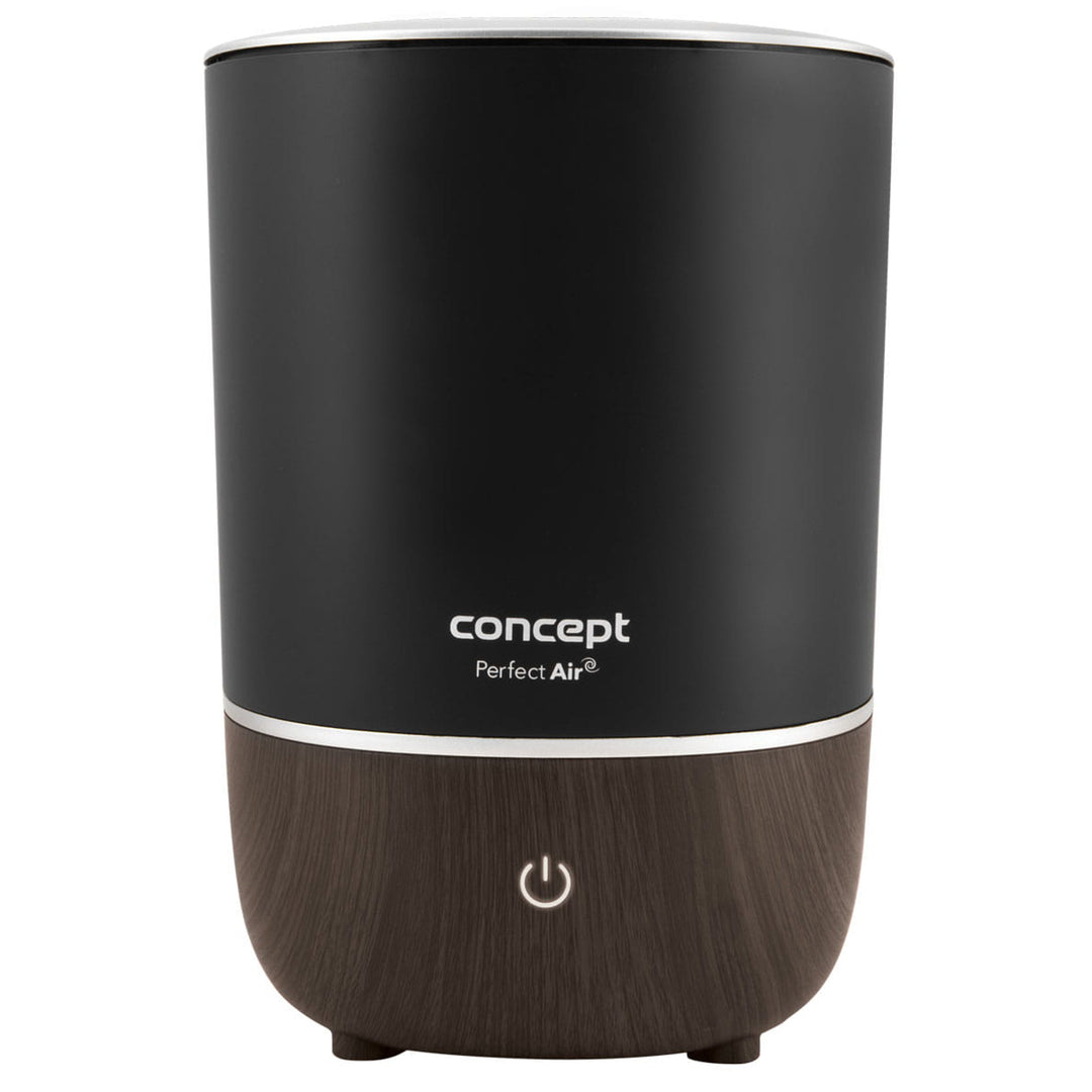 Difusor de aromaterapia Perfect Air 4 litros 3 níveis de intensidade de vapor Adequado para divisões até 30 m2 (Preto)