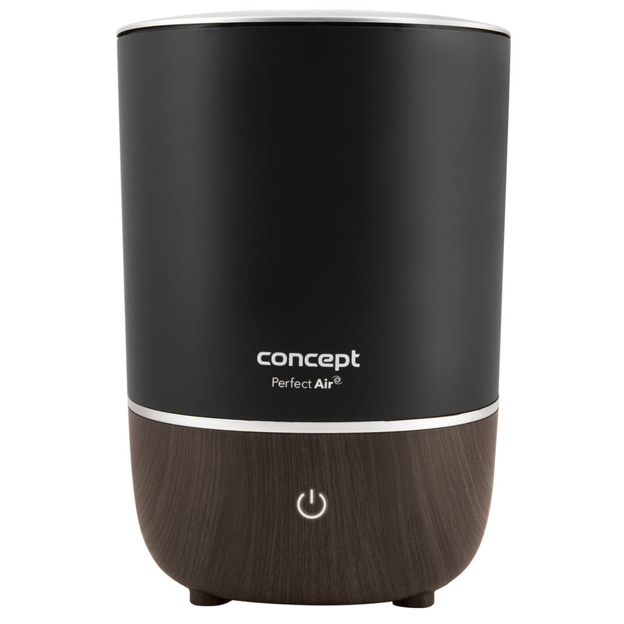 Difusor de aromaterapia Perfect Air 4 litros 3 níveis de intensidade de vapor Adequado para divisões até 30 m2 (Preto)