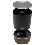 Difusor de aromaterapia Perfect Air 4 litros 3 níveis de intensidade de vapor Adequado para divisões até 30 m2 (Preto)