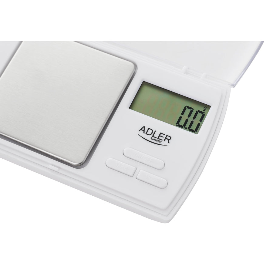 Balanza de precisión Adler AD 3161 con pantalla LCD clara