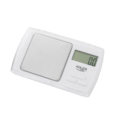 Balanza de precisión Adler AD 3161 con pantalla LCD clara