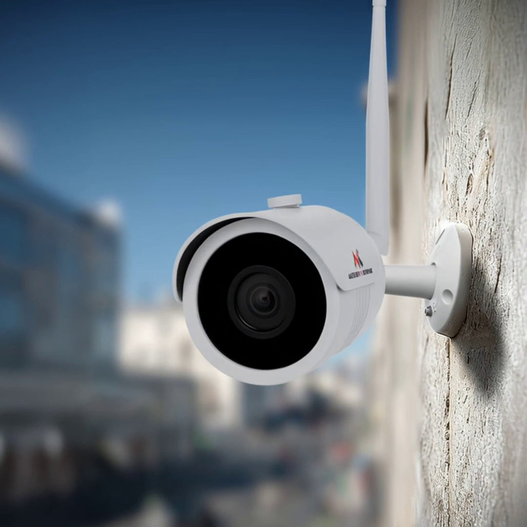 Cámara IP Maclean IPC WiFi 5MPx exterior, bocina, CMOS 1/2,5", H.264/H.264+/H.265/H.265+/JPEG/AVI, Onvif, MCTV-516