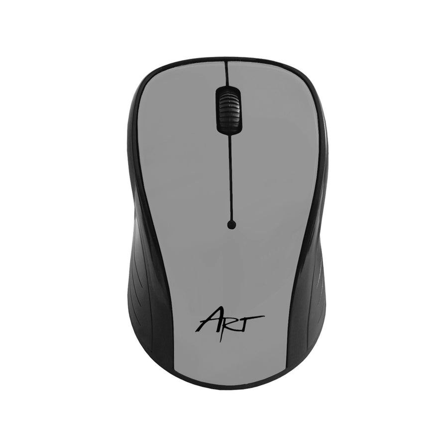 Rato óptico multioffice art, sem fios, USB, prateado, AM-92B