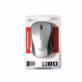 Rato óptico multioffice art, sem fios, USB, prateado, AM-92B