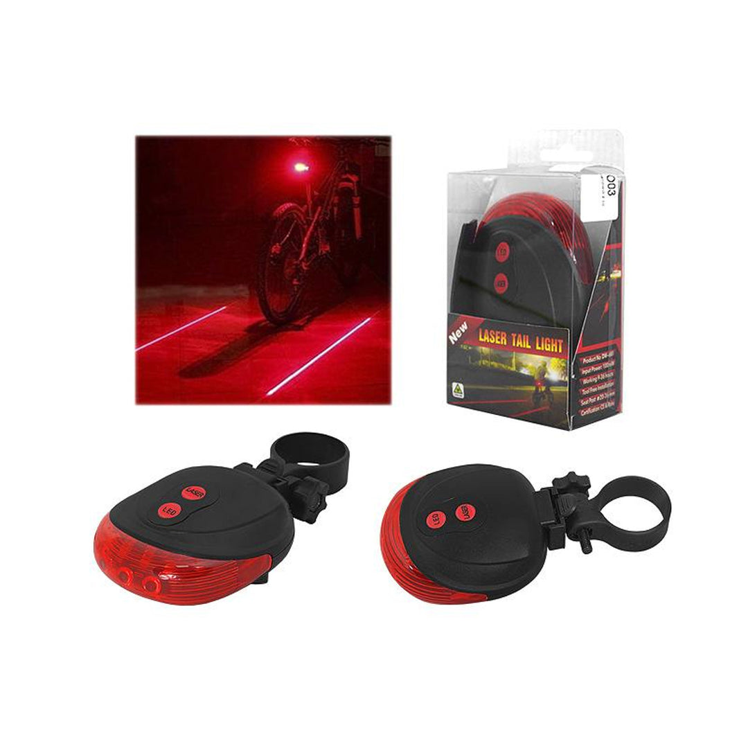 Luz trasera de bicicleta con láser LTC LXRO03 1W IPX20